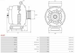 Generaator Brand new | AS-PL | Alternators 12V A0487