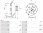  Generaator Remanufactured | AS-PL | Alternators 12V A6079PR
