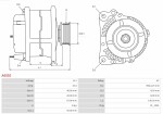  Generaator Brand new | AS-PL | Alternators | 3140060B11 12V A6092