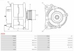  Generaator Brand new | AS-PL | Alternators | 1210003380 12V A6093