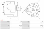  Generaator Brand new | AS-PL | Alternators | 96BB10300BA 12V A9002