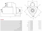 Käynnistinmoottori Remanufactured | AS-PL | Starters 12V S0006PR