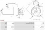  Käynnistinmoottori Remanufactured | AS-PL | Starters 12V S0176PR