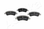 ASHIKA  Brake Pad Set,  disc brake 50-00-0051