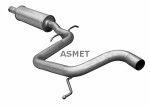 ASMET  Средний глушитель выхлопных газов 03.121
