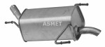 ASMET  Глушитель выхлопных газов конечный 05.132