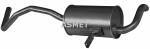 ASMET  Глушитель выхлопных газов конечный 10.104