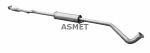ASMET  Средний глушитель выхлопных газов 31.005