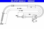 ATE  Cable Pull,  parking brake 24.3727-0242.2