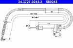 ATE  Cable Pull,  parking brake 24.3727-0243.2