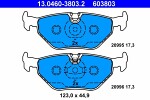 ATE  Комплект тормозных колодок,  дисковый тормоз 13.0460-3803.2
