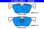 ATE  Brake Pad Set,  disc brake 13.0460-3859.2