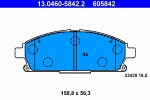 ATE  Комплект тормозных колодок,  дисковый тормоз 13.0460-5842.2