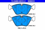 ATE  Комплект тормозных колодок,  дисковый тормоз 13.0460-6033.2