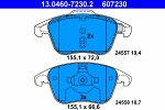 ATE  Brake Pad Set,  disc brake 13.0460-7230.2