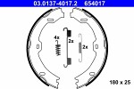 ATE  Комплект тормозных колодок,  стояночная тормозная система 03.0137-4017.2