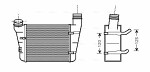AVA QUALITY COOLING  Kompressoriõhu radiaator AIA4221