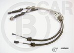B CAR  Cable Pull,  manual transmission 001TY001
