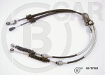 B CAR  Cable Pull,  manual transmission 001TY003