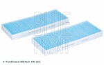 BLUE PRINT  Filter Set,  cabin air ADN12522