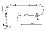 BOSCH  Cable Pull,  parking brake 1 987 482 228