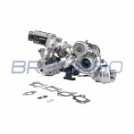 BR Turbo  Ahdin REMANUFACTURED TURBOCHARGER WITH GASKET KIT 10009930113RSG