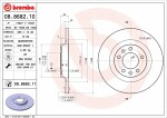 BREMBO  Jarrulevy COATED DISC LINE 08.8682.11