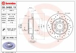 BREMBO  Тормозной диск XTRA LINE - Xtra 08.9488.1X
