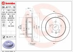 BREMBO  Jarrulevy COATED DISC LINE 08.A111.11