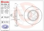 BREMBO  Jarrulevy COATED DISC LINE 08.A759.11