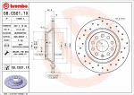 BREMBO  Тормозной диск XTRA LINE - Xtra 08.C501.1X