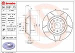 BREMBO  Тормозной диск XTRA LINE - Max 08.C501.75