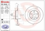 BREMBO  Тормозной диск PRIME LINE - UV Coated 08.D249.11