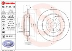 BREMBO  Тормозной диск PRIME LINE - UV Coated 08.R101.11