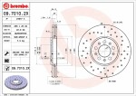 BREMBO  Тормозной диск XTRA LINE - Xtra 09.7010.2X