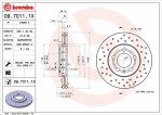 BREMBO  Тормозной диск XTRA LINE - Xtra 09.7011.1X