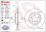 BREMBO  Тормозной диск PRIME LINE - UV Coated 09.8952.11