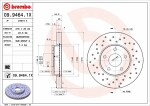 BREMBO  Тормозной диск XTRA LINE - Xtra 09.9464.1X