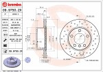 BREMBO  Brake Disc XTRA LINE - Xtra 09.9750.2X