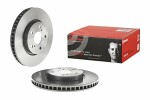 BREMBO  Тормозной диск PRIME LINE - UV Coated 09.A717.11