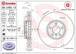 BREMBO  Тормозной диск PRIME LINE - Composite 09.C405.13