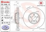BREMBO  Тормозной диск PRIME LINE - Composite 09.C406.13