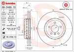 BREMBO  Тормозной диск PRIME LINE - Composite 09.C409.13