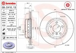 BREMBO  Тормозной диск PRIME LINE - Composite 09.C410.13
