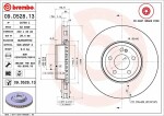 BREMBO  Тормозной диск PRIME LINE - Co-Cast 09.D528.13