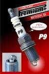 BRISK  Свеча зажигания P9 Iridium Premium+ 1706