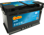  Startera akumulatoru baterija CENTRA AGM 12V 80Ah 800A CK800