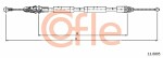 COFLE  Тросик,  cтояночный тормоз 92.11.6805