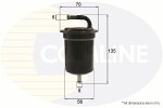 COMLINE  Fuel Filter CMZ13011