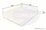 COMLINE  Filter,  cabin air EKF103